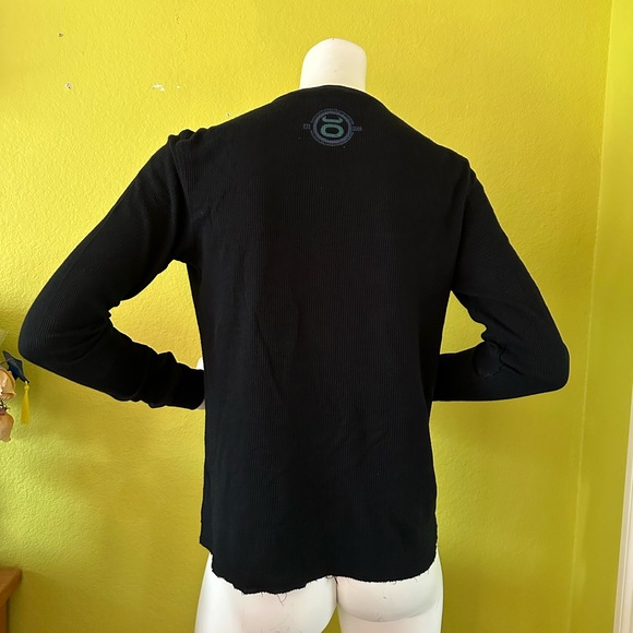 Black Jaco Clothing Co. Thermal Longsleeve - Picture 3 of 4